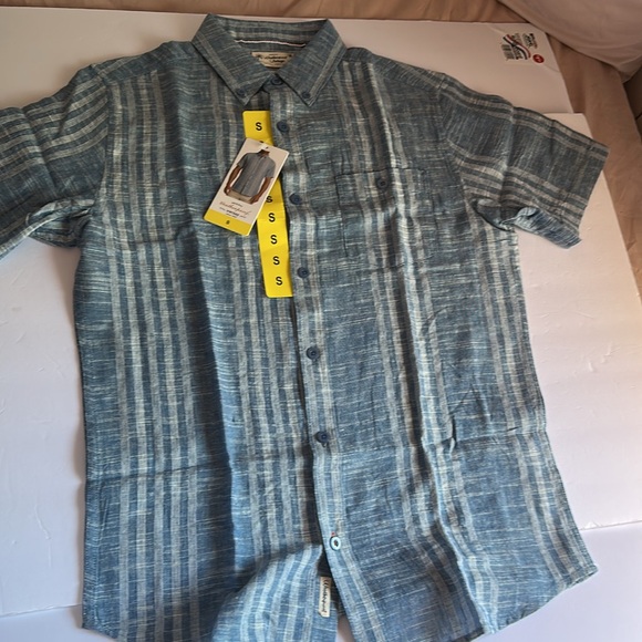 Men's Linen Shirt Weatherproof Vintage - Picture 12 of 14